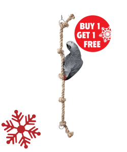 85cm Sisal Tarzan Climbing Rope Parrot Toy - Large - BOGOF